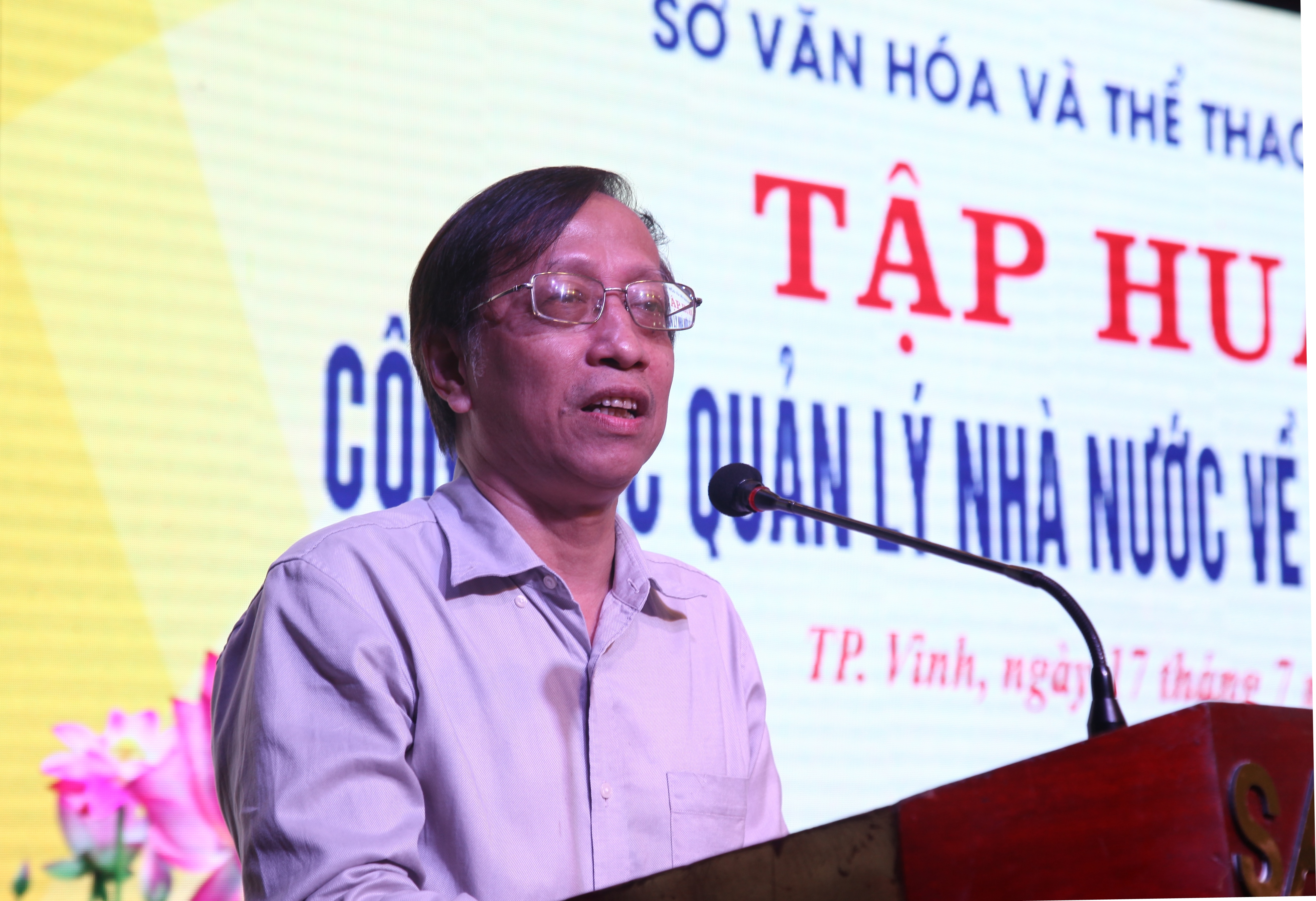 Tập huấn công tác quản lý nhà nước về văn hóa 2020